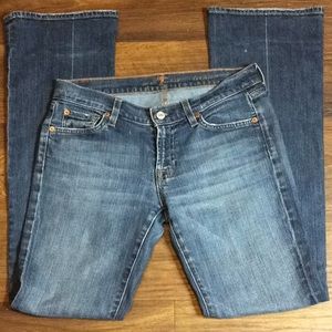 7 For All Mankind Bootcut Jeans Size 28.